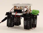 Automated Gait Generation For Walking, Soft Robotic Quadrupeds